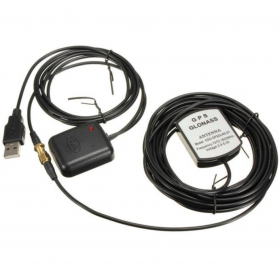 Amplificator de semnal GPS universal (compatibil cu orice navigatie,telefon,tableta,etc),cu doua antene,receptie si emisie